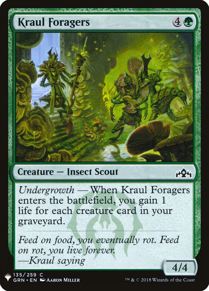 Kraul Foragers [The List Reprints] 135