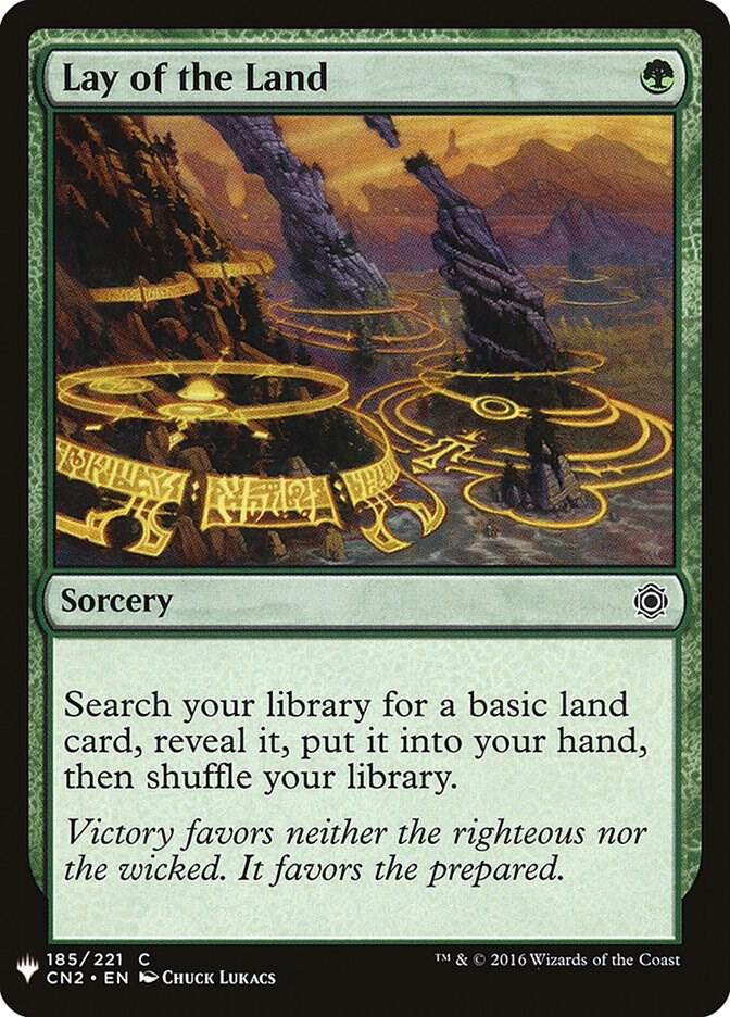 Lay of the Land [The List Reprints] 185
