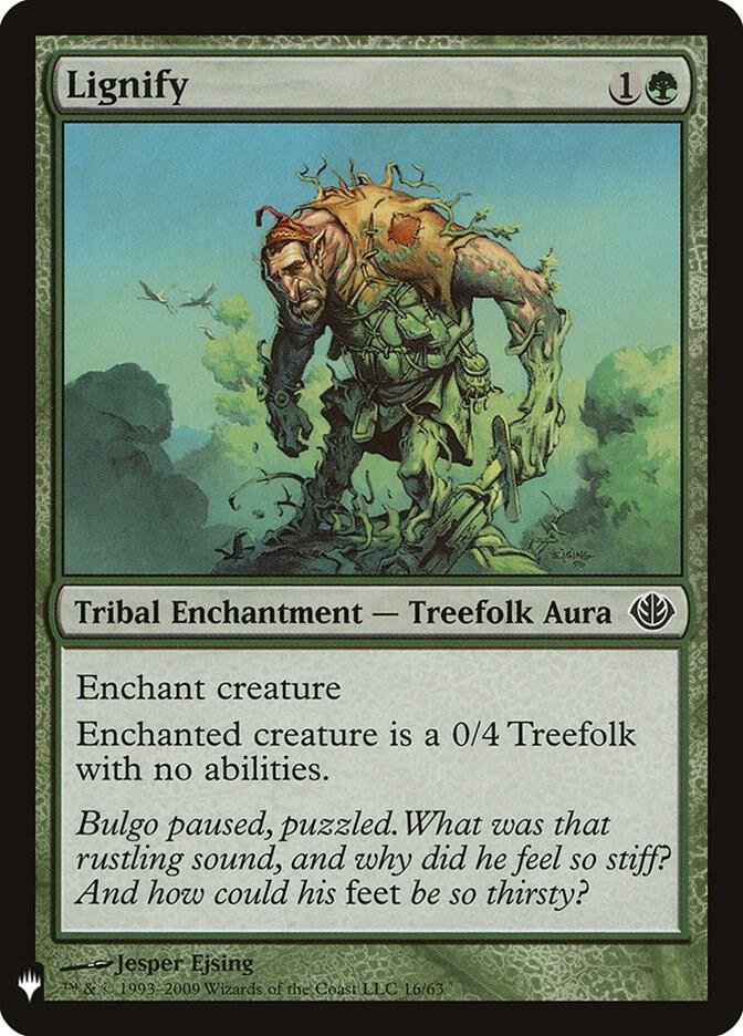Lignify [The List Reprints] 16