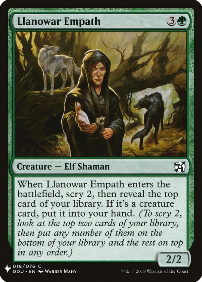 Llanowar Empath [The List Reprints] 18