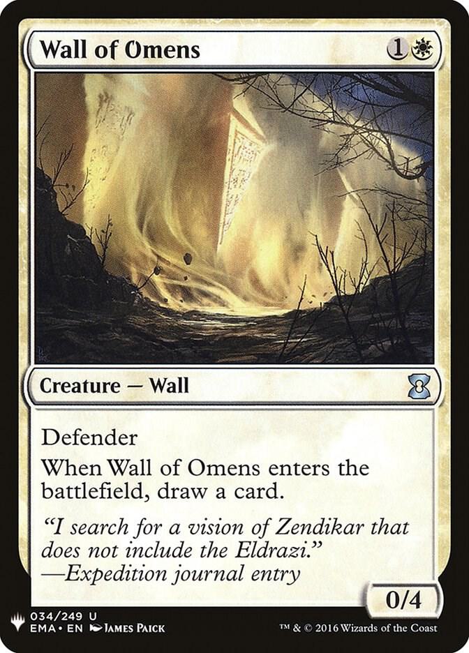 Wall of Omens (EMA) [The List Reprints] 34