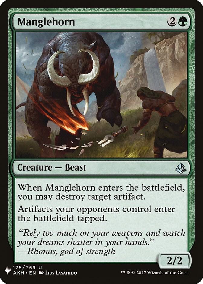 Manglehorn [The List Reprints] 175