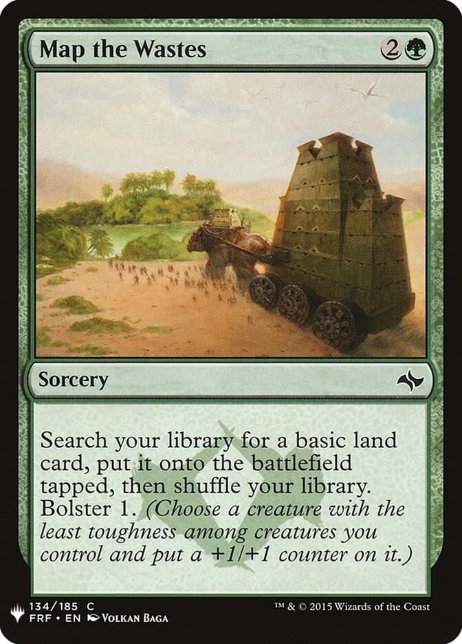 Map the Wastes [The List Reprints] 134