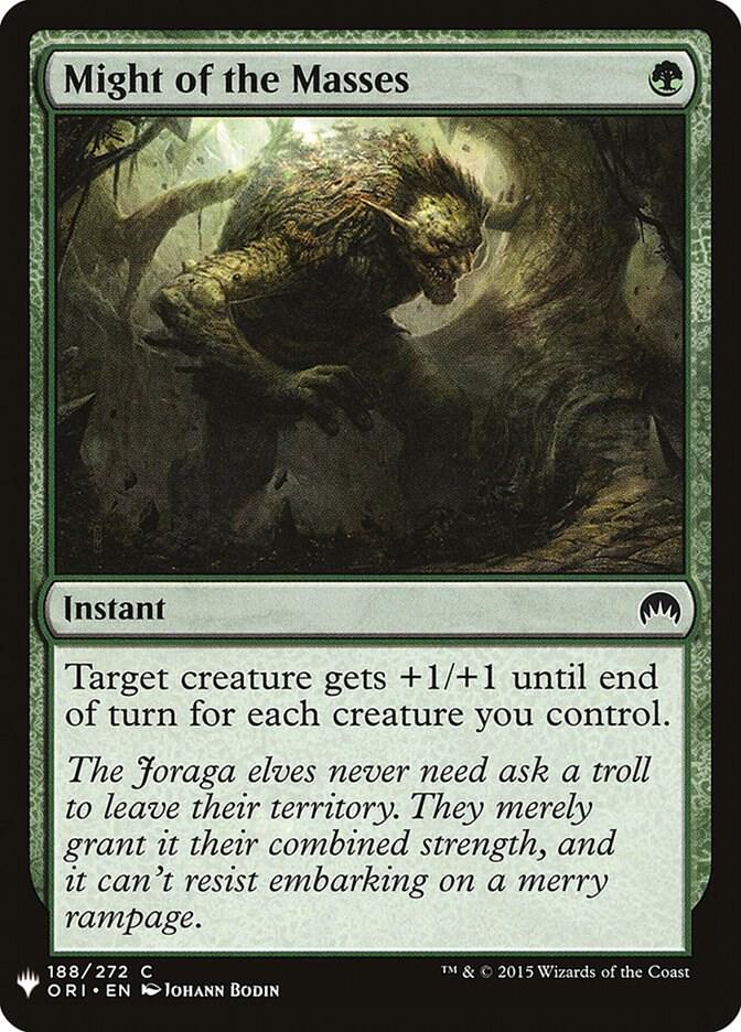 Might of the Masses [The List Reprints] 188
