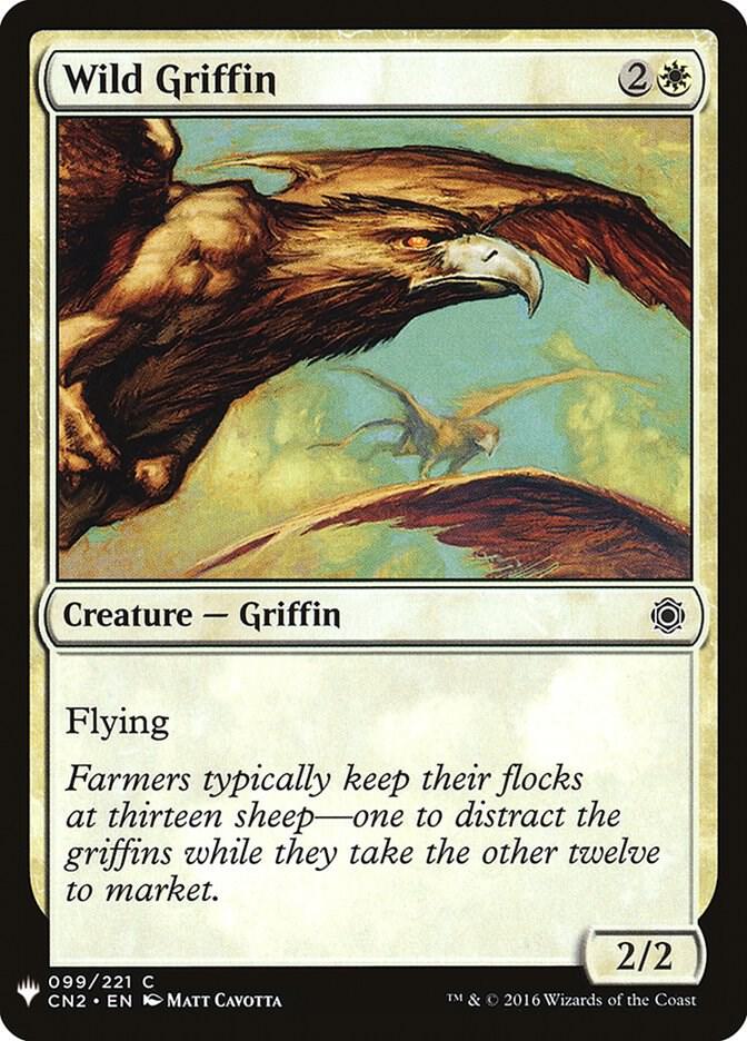 Wild Griffin [The List Reprints] 99