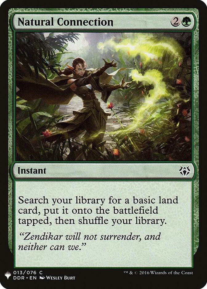 Natural Connection [The List Reprints] 13