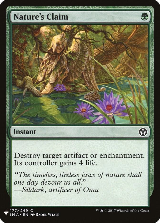 Nature's Claim [The List Reprints] 177