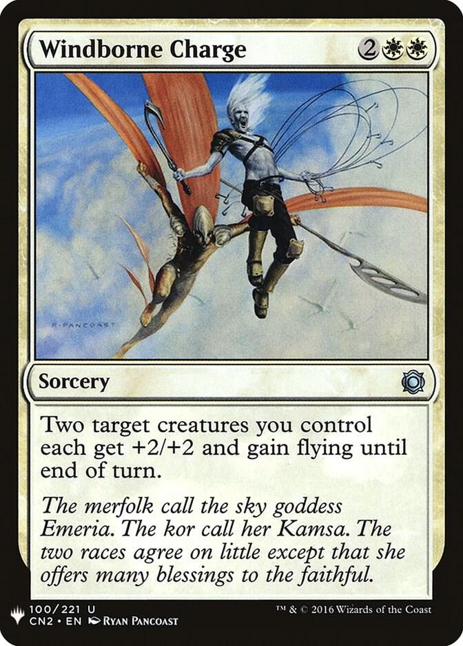 Windborne Charge [The List Reprints] 100