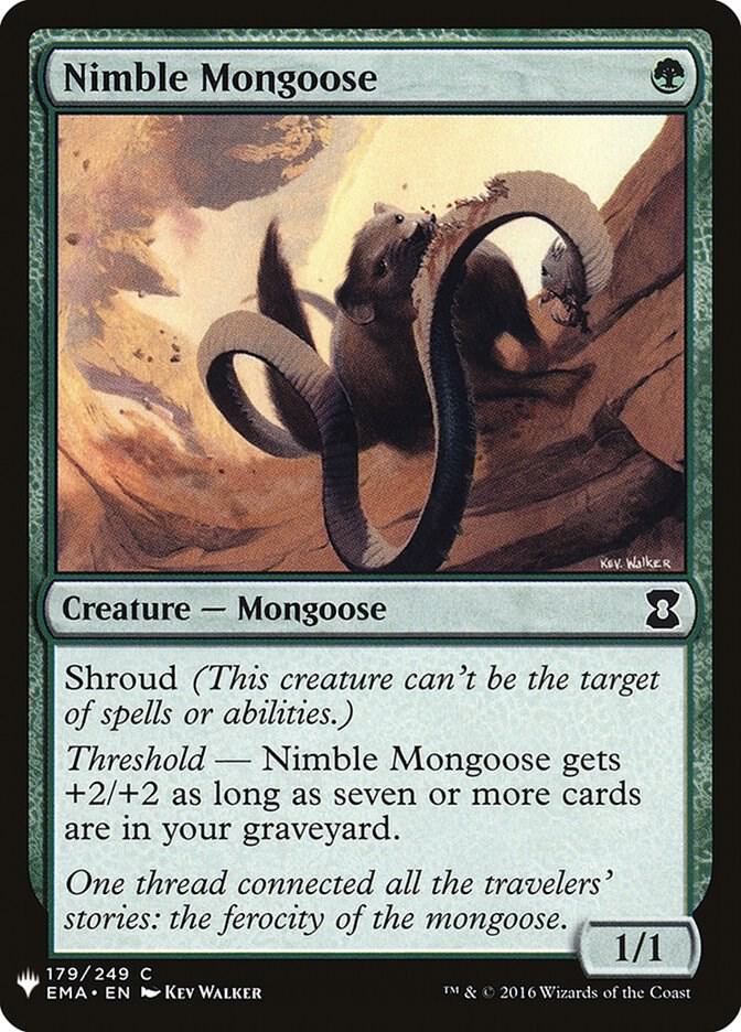Nimble Mongoose [The List Reprints] 179