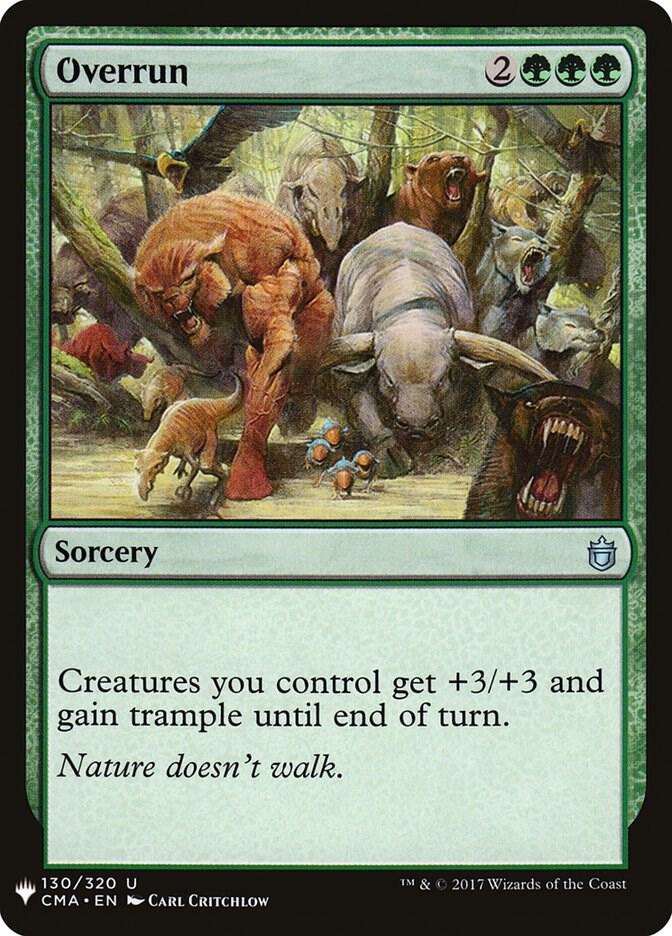Overrun [The List Reprints] 130