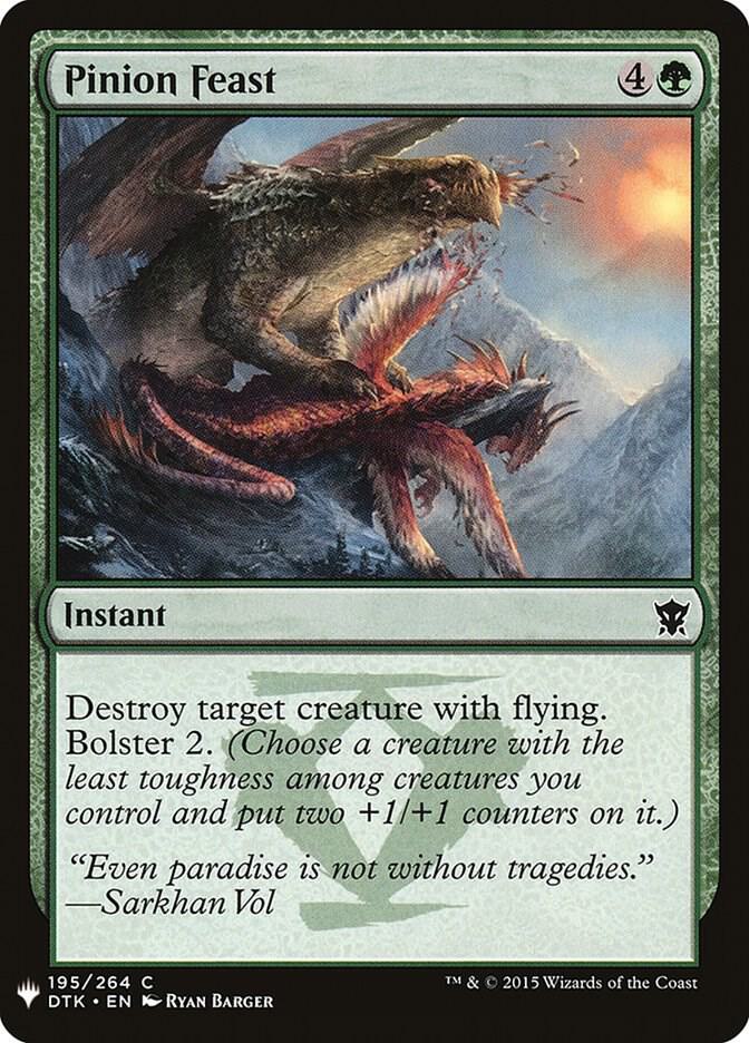 Pinion Feast [The List Reprints] 195