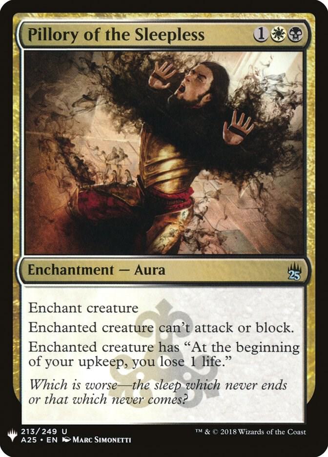 Pillory of the Sleepless [The List Reprints] 213