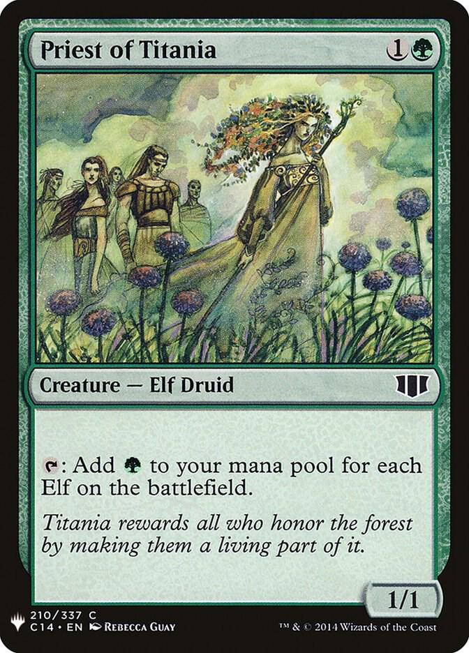 Priest of Titania [The List Reprints] 210