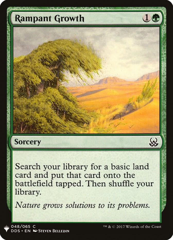 Rampant Growth [The List Reprints] 48