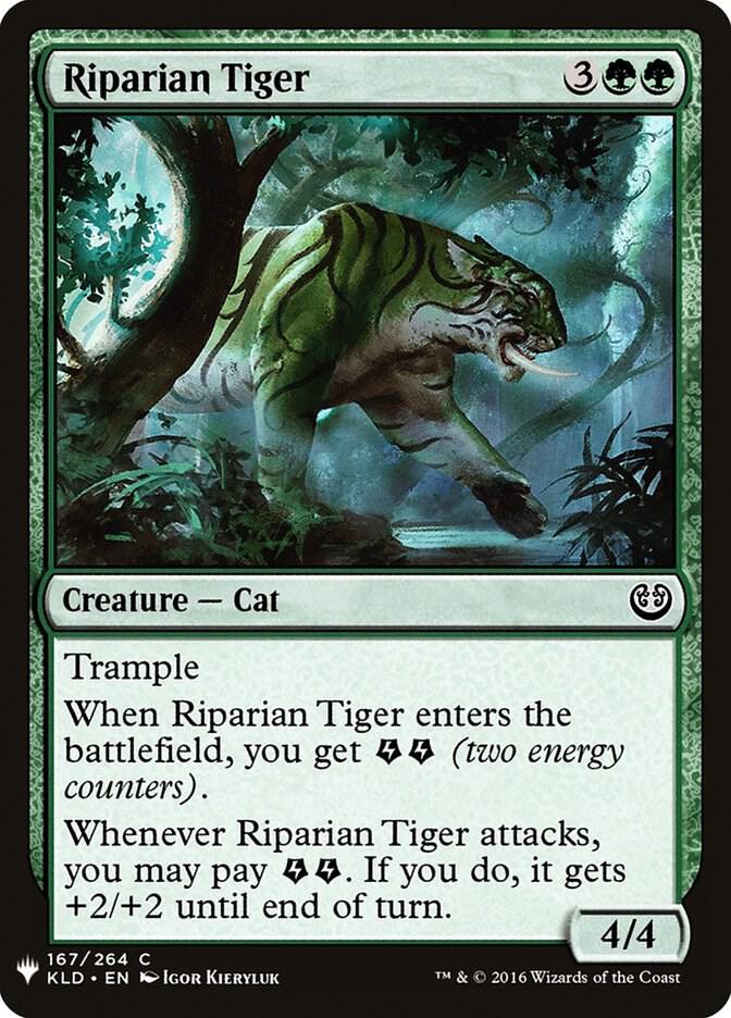 Riparian Tiger [The List Reprints] 167