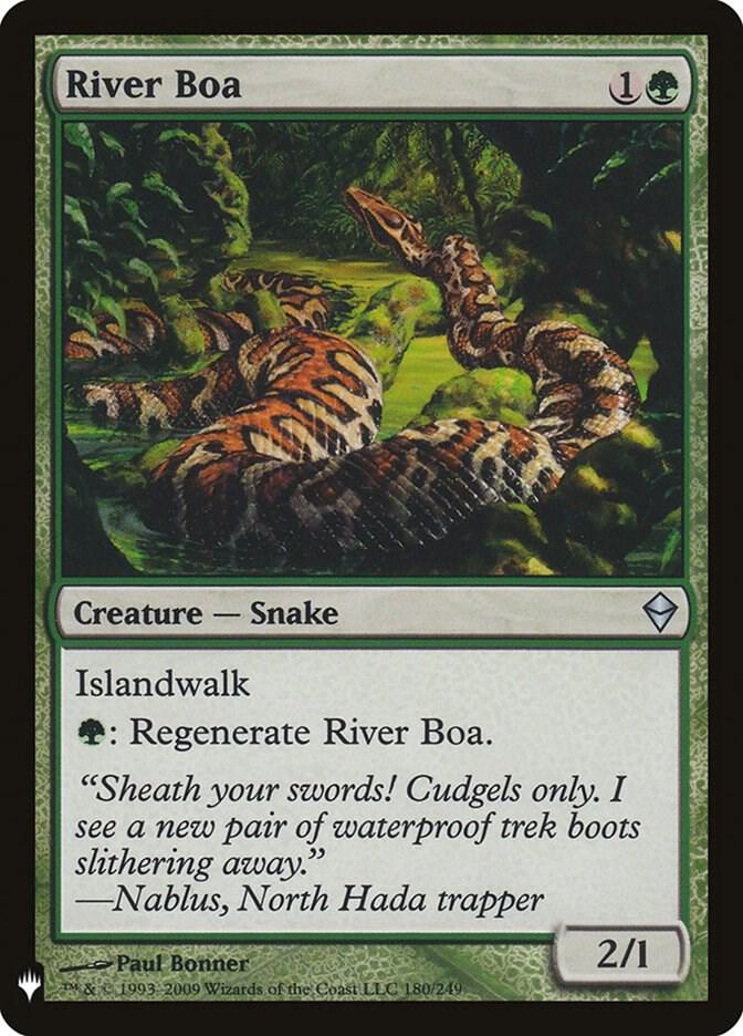 River Boa [The List Reprints] 180