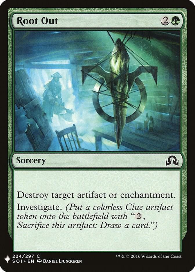 Root Out [The List Reprints] 224