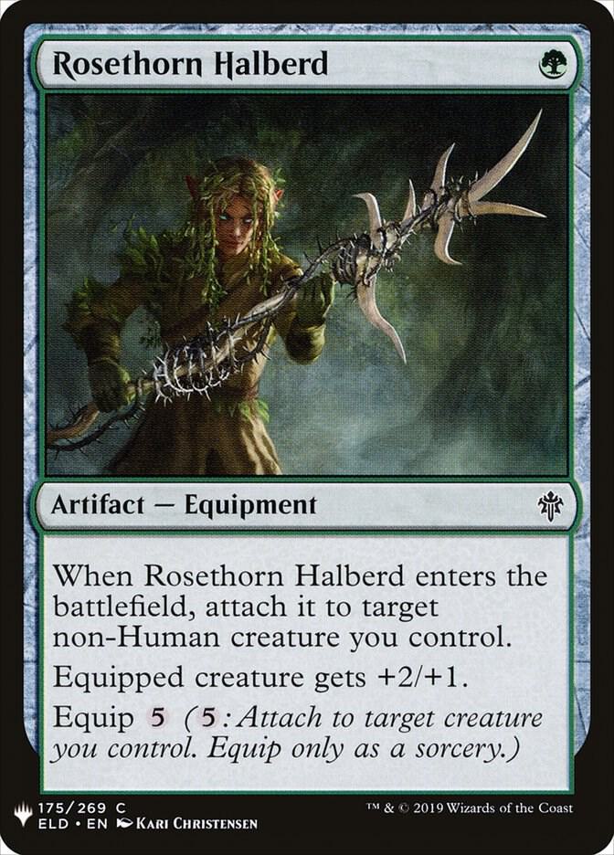 Rosethorn Halberd [The List Reprints] 175