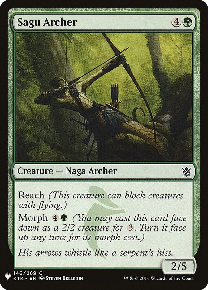 Sagu Archer [The List Reprints] 146