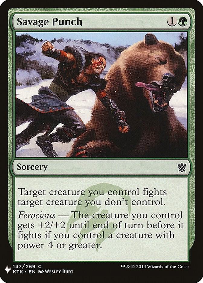 Savage Punch [The List Reprints] 147
