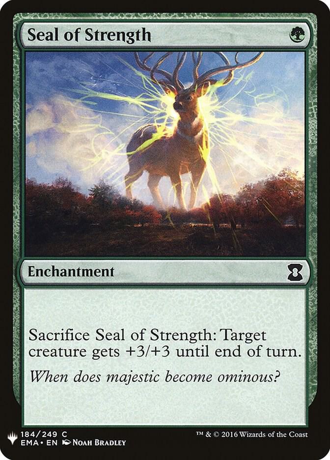Seal of Strength [The List Reprints] 184
