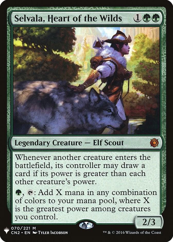 Selvala, Heart of the Wilds [The List Reprints] 70