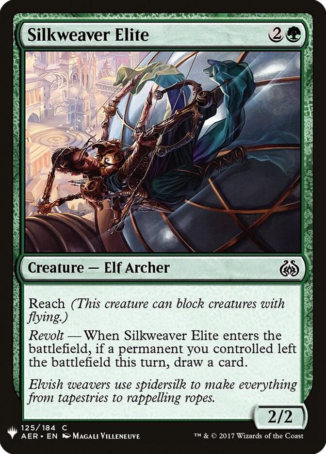 Silkweaver Elite [The List Reprints] 125