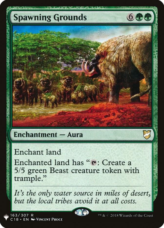 Spawning Grounds [The List Reprints] 163