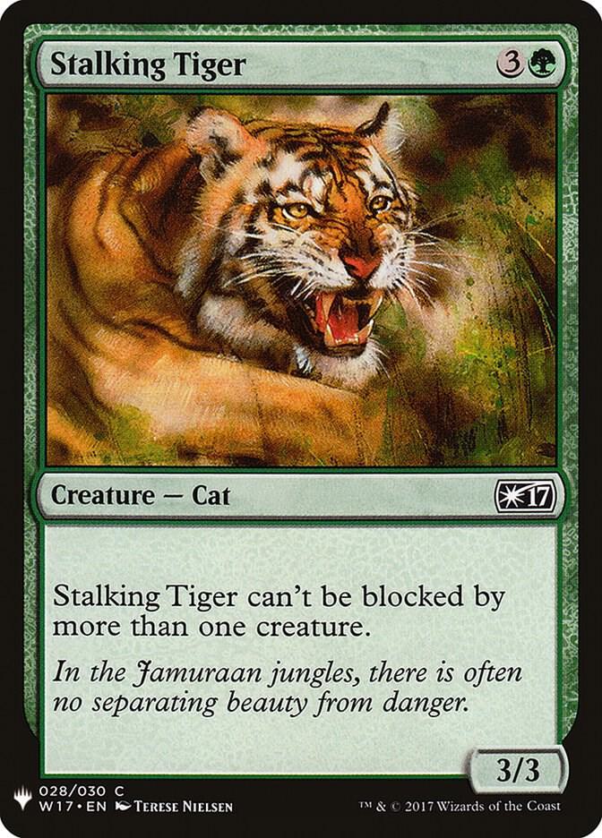 Stalking Tiger [The List Reprints] 28