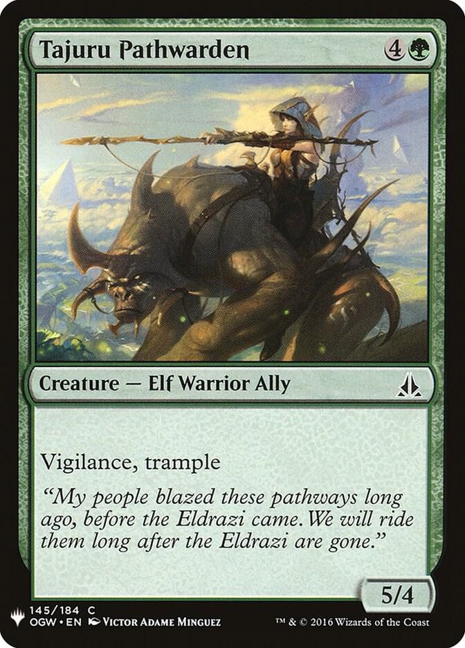 Tajuru Pathwarden [The List Reprints] 145
