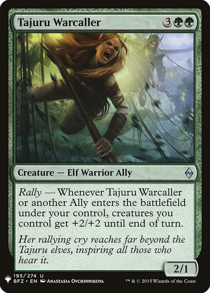 Tajuru Warcaller [The List Reprints] 195