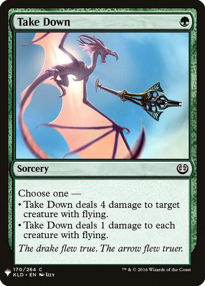 Take Down [The List Reprints] 170