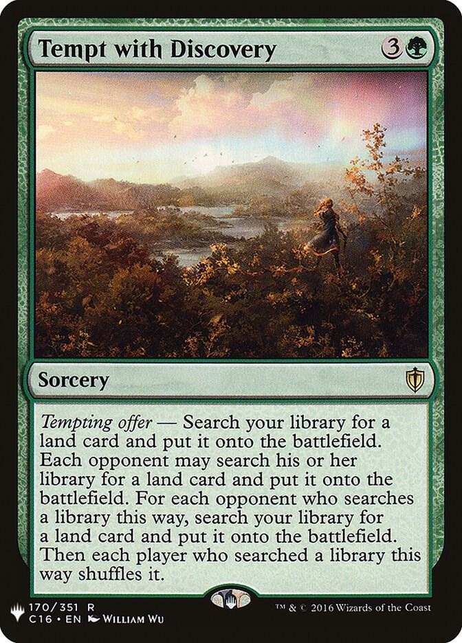 Tempt with Discovery [The List Reprints] 170