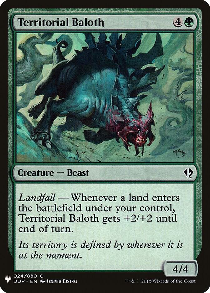 Territorial Baloth [The List Reprints] 24