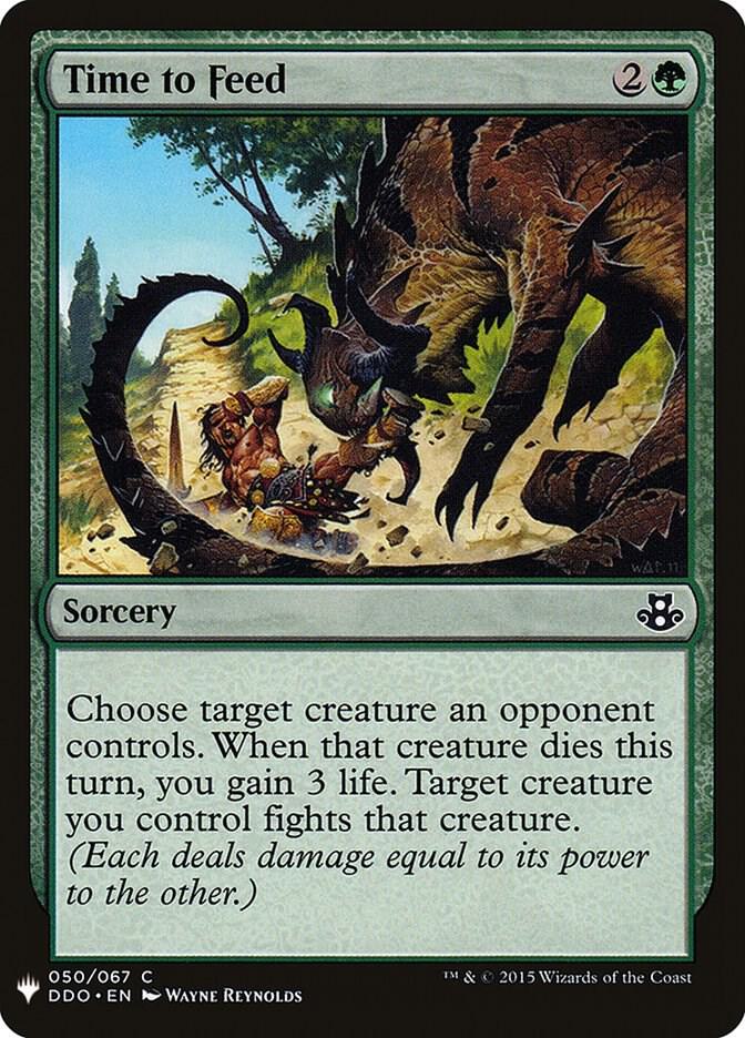 Time to Feed [The List Reprints] 50