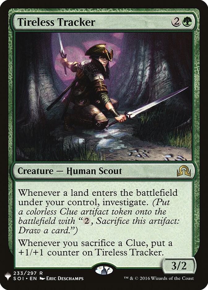 Tireless Tracker [The List Reprints] 233