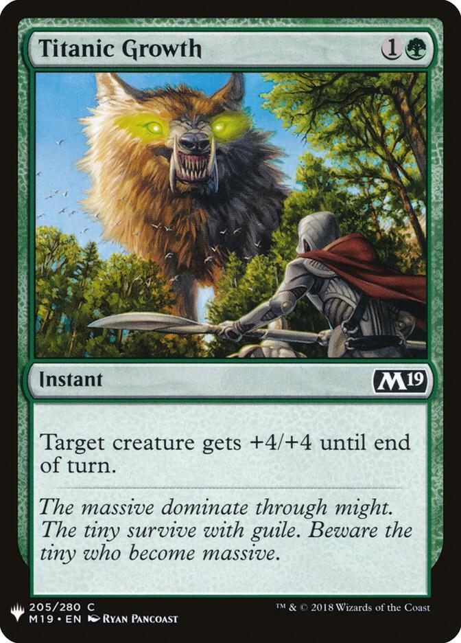 Titanic Growth [The List Reprints] 205