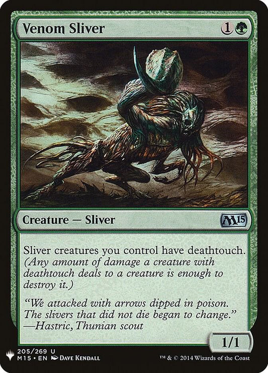 Venom Sliver [The List Reprints] 205