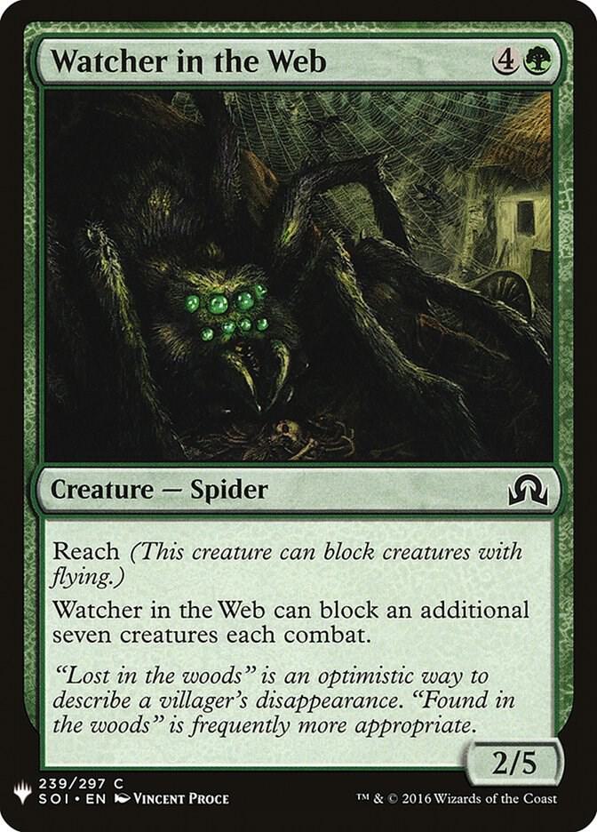 Watcher in the Web [The List Reprints] 239