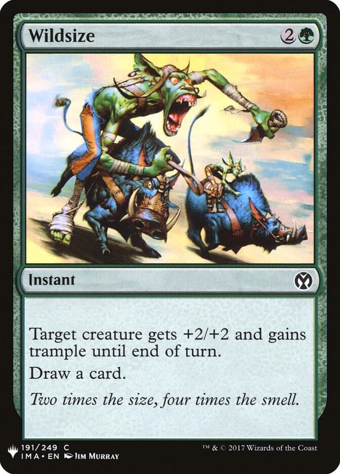Wildsize [The List Reprints] 191