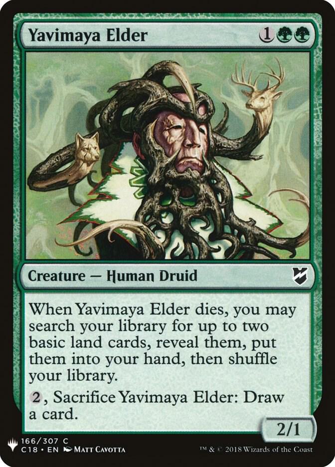 Yavimaya Elder [The List Reprints] 166