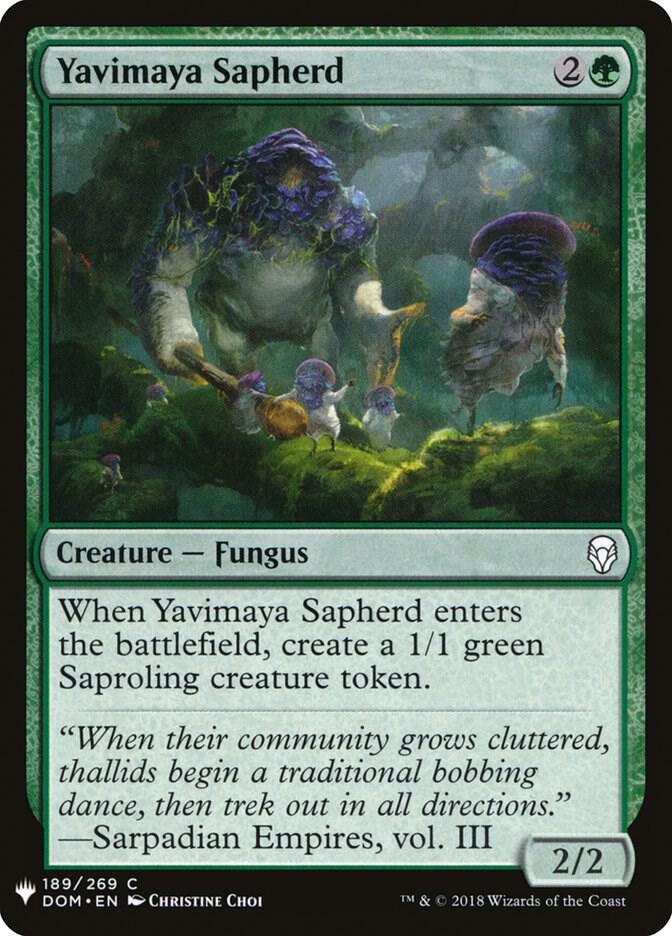 Yavimaya Sapherd [The List Reprints] 189