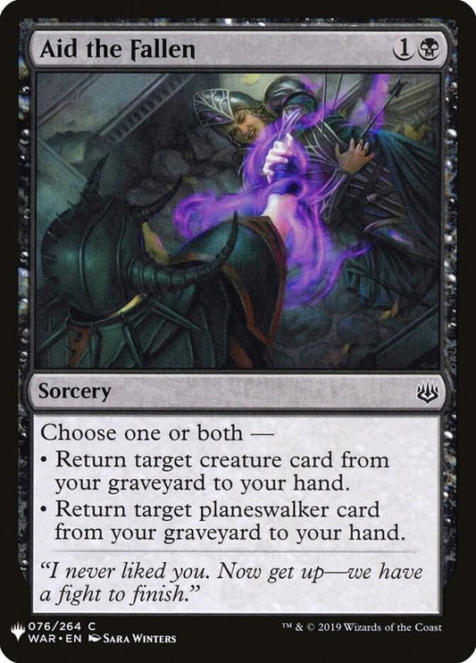 Aid the Fallen [The List Reprints] 76
