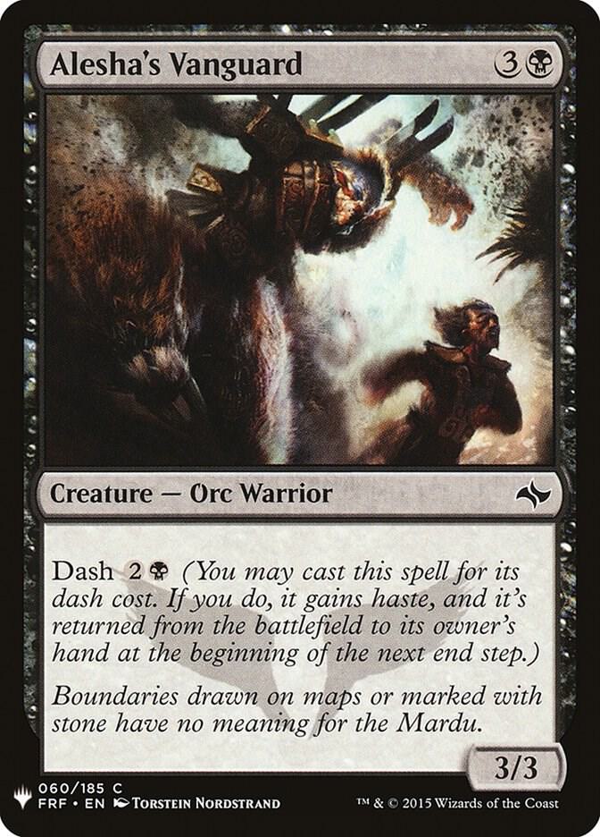 Alesha's Vanguard [The List Reprints] 60