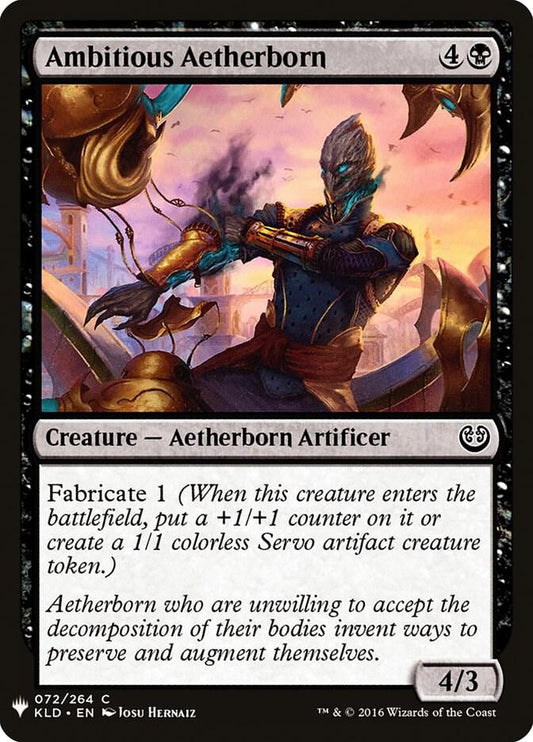 Ambitious Aetherborn [The List Reprints] 72