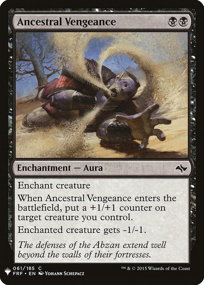 Ancestral Vengeance [The List Reprints] 61