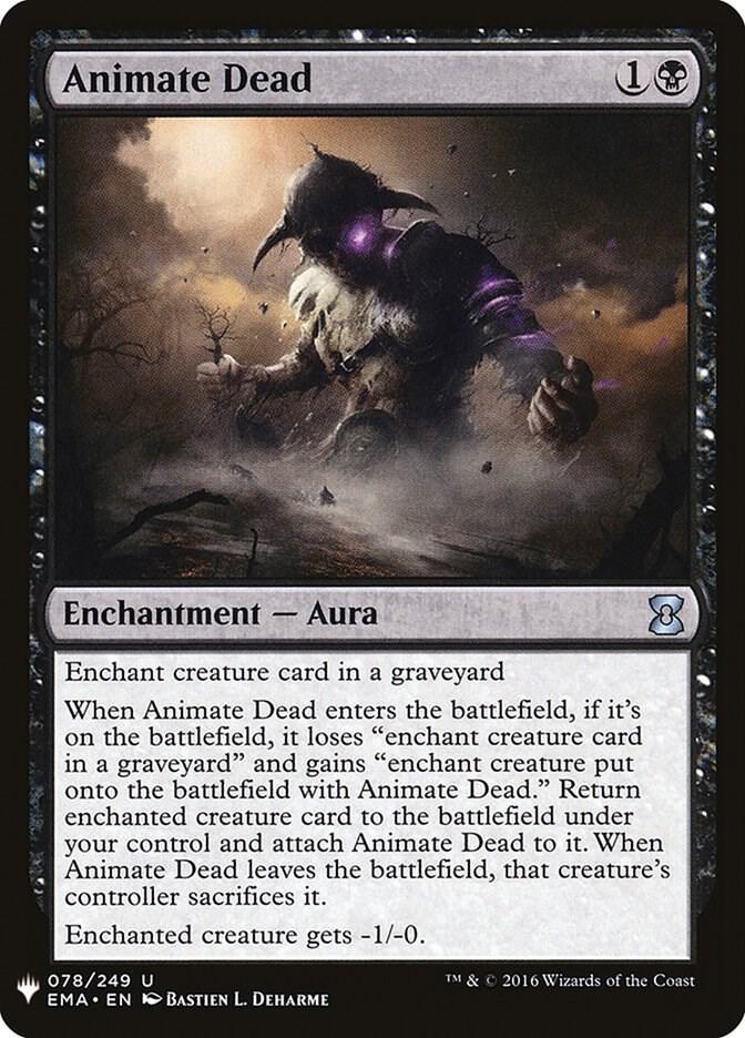 Animate Dead [The List Reprints] 78