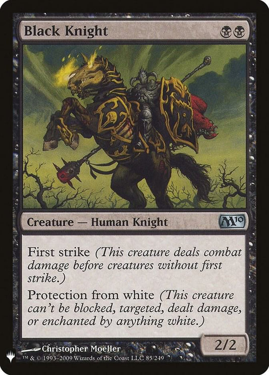 Black Knight [The List Reprints] 85