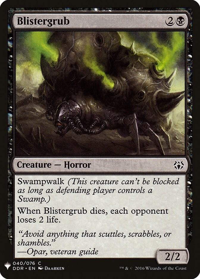 Blistergrub [The List Reprints] 40