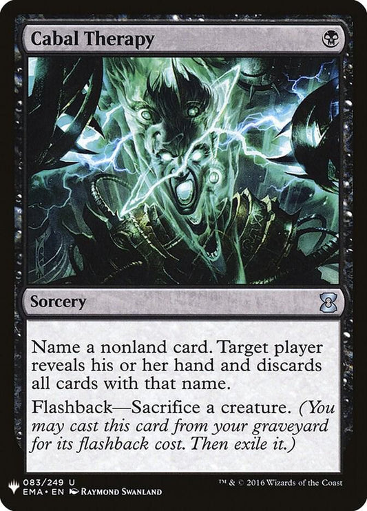 Cabal Therapy [The List Reprints] 83